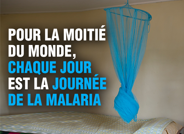 Pour la moitié du monde, chaque jour est la Journée de la malaria